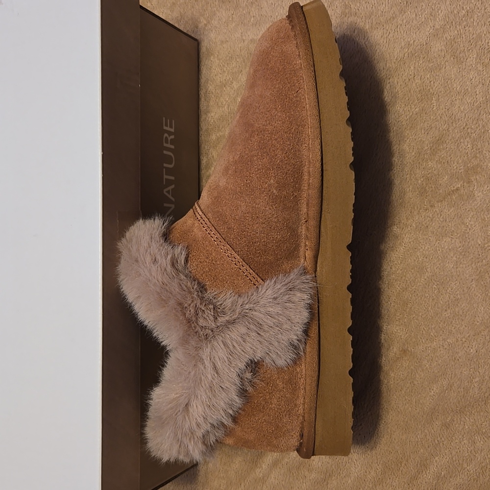 Feels like UGGs! - Tan Fur Trim Booties - Picture 5 of 7